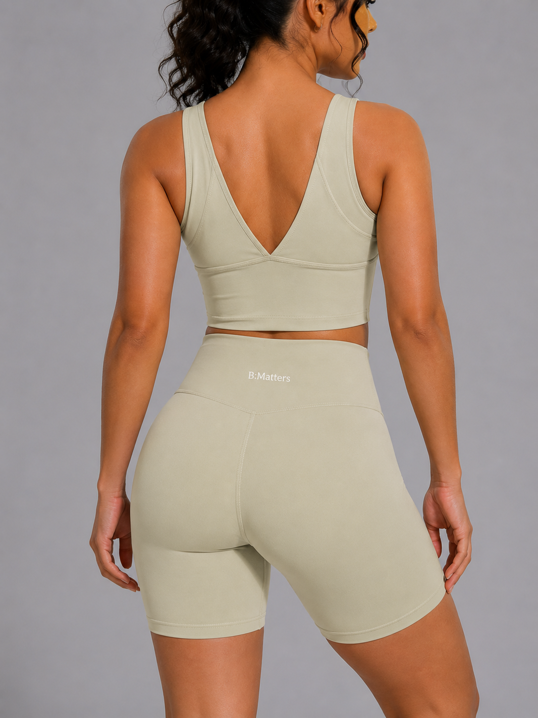 Set Short Amatista Beige