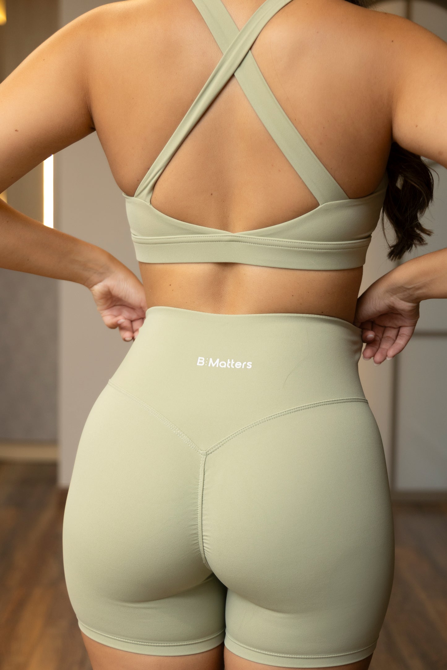 ✨  Set Aura- Short Pistacho