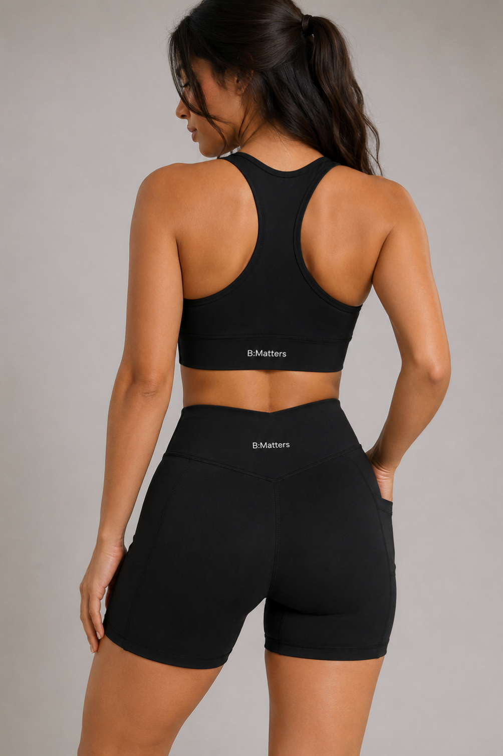 Set Short Candelaria Negro