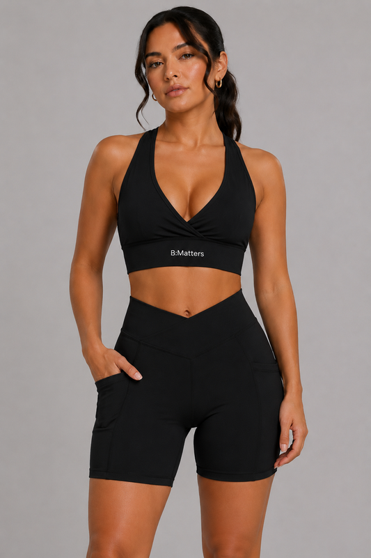 Set Short Candelaria Negro