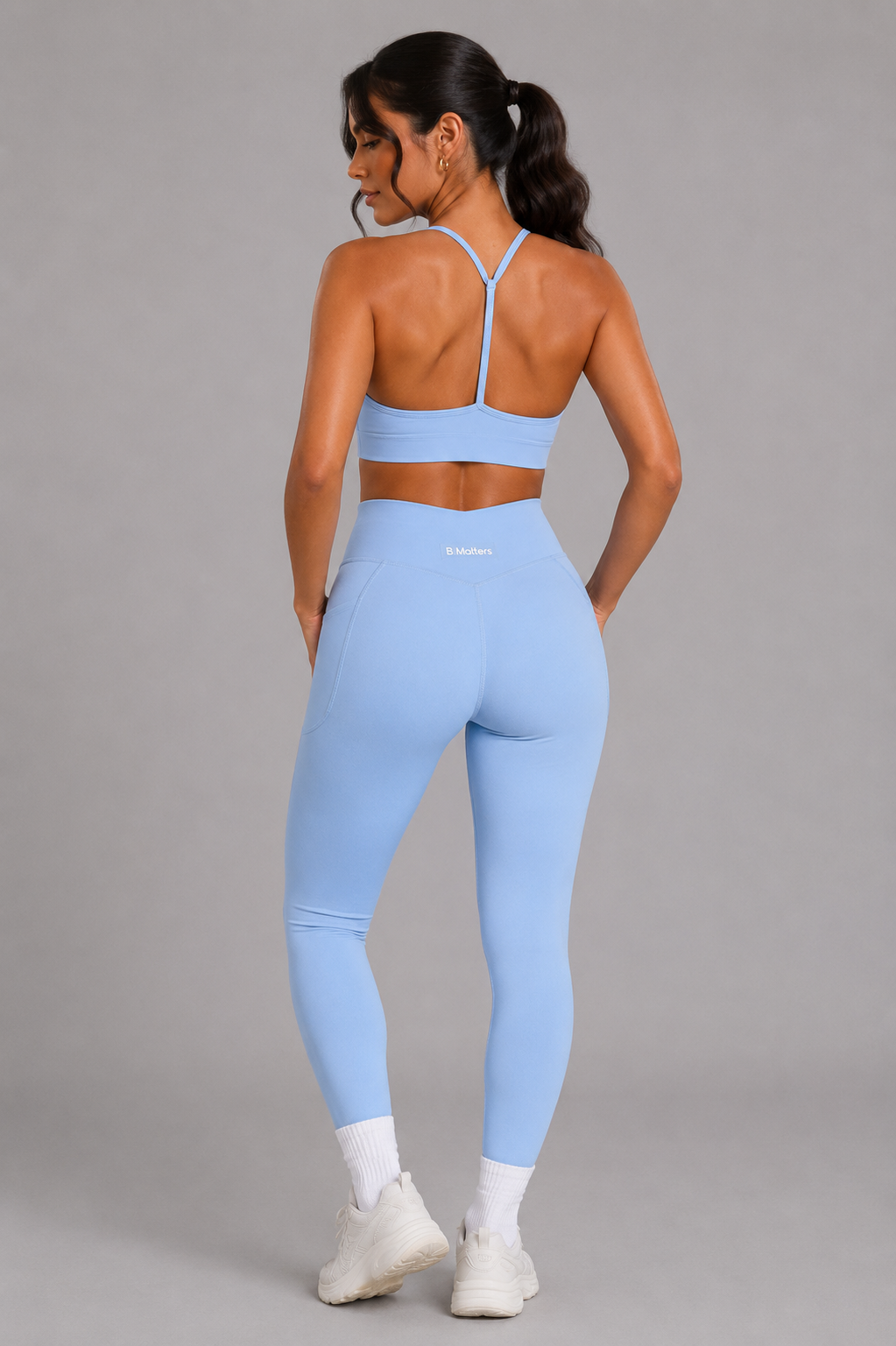 Set Leggin Agata Baby blue