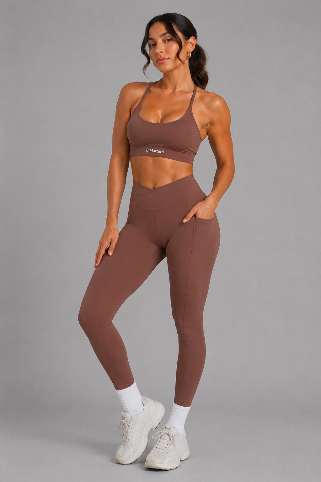 Set Leggin Agata Cocoa