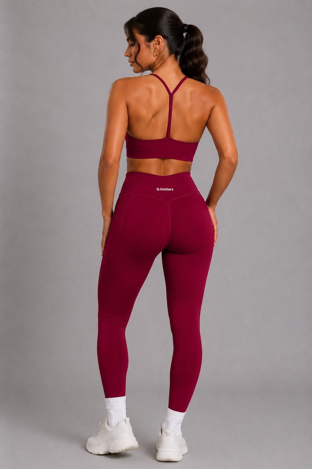 Set Leggin Agata Wine