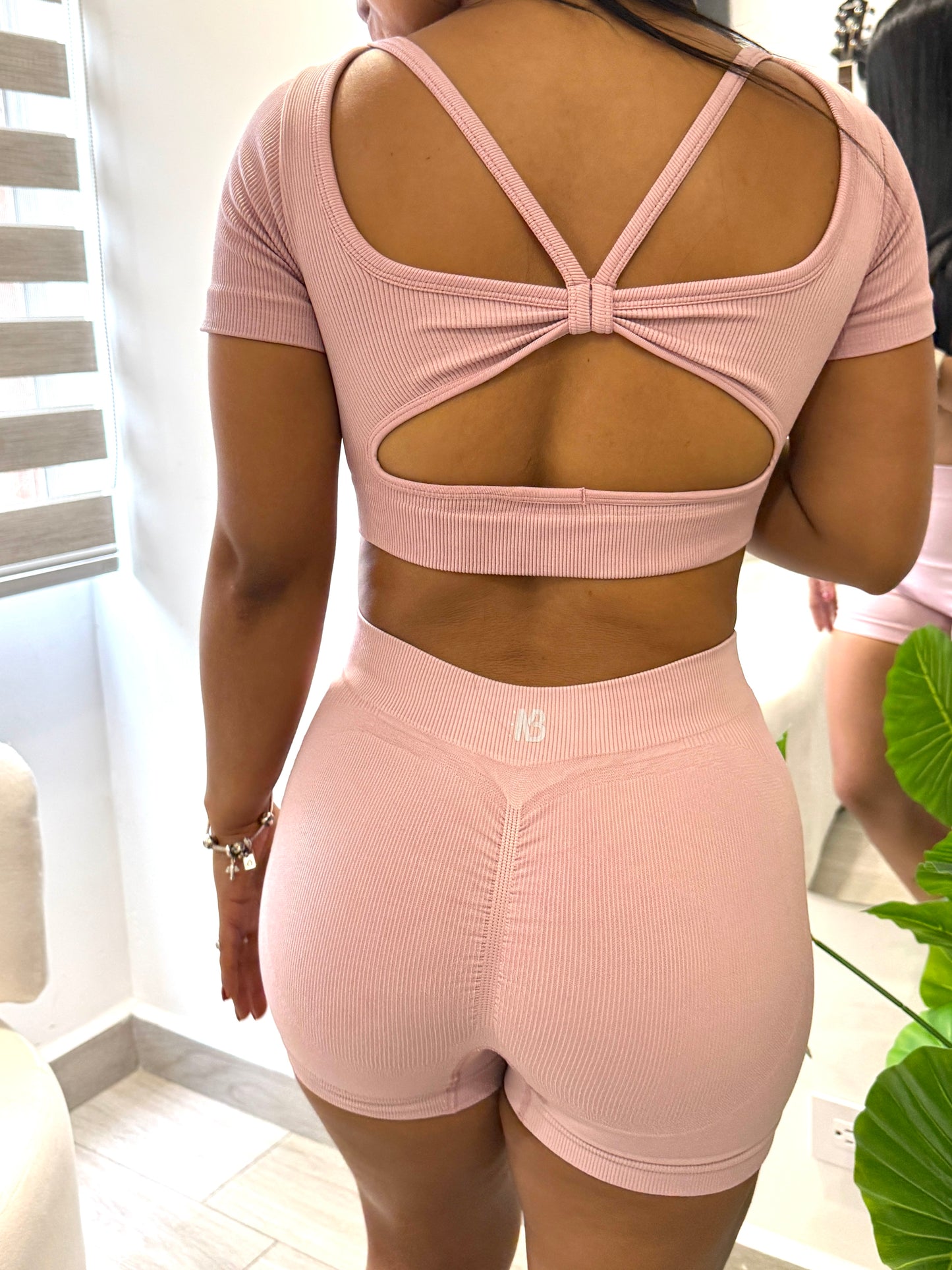 Set Short Mint Palo de Rosa