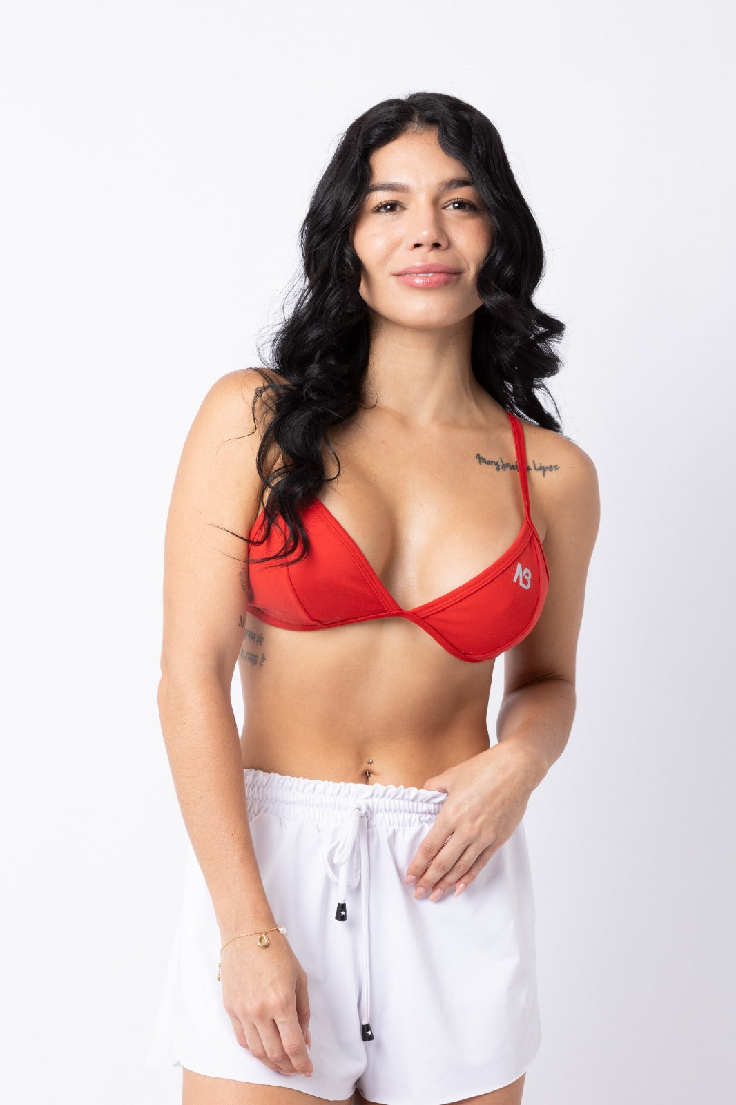 Top Perla Rojo