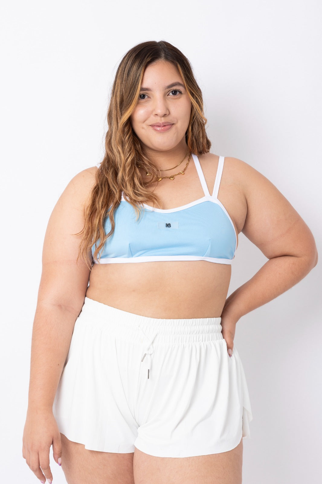 Top Agata Baby blue