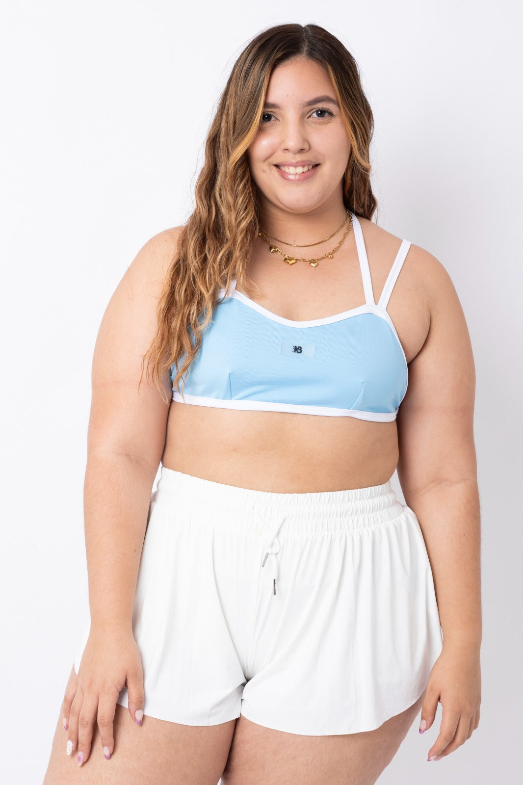 Top Agata Baby blue